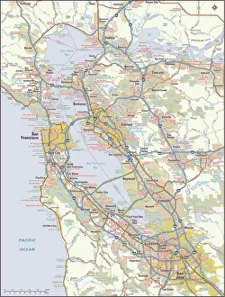 <b class=qtipBold><figcaption>San Francisco, California area map</figcaption></b><br>2011 edition San Francisco, California area map