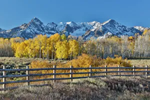 San Juan Mountains from Dallas Divide in morning light, Colorado, USA San Juan Mountains from Dallas Divide in morning light, Colorado, USA