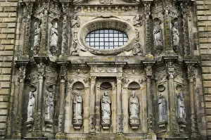 Santiago De Compostela Gallery: Santiago de Compostela cathedral facade