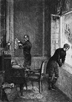 Scene From Poes The Purloined Letter Scene From Poes The Purloined Letter