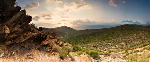 Scenic panoramic photo over the Breedevalley region in the Western Cape of south africa Scenic panoramic photo over the Breedevalley region in the Western Cape of south africa