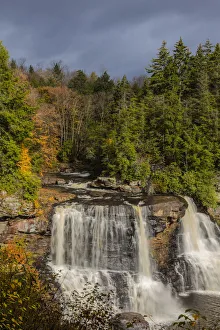 Scenic view of Blackwater Falls in Canaan Valley, Blackwater Falls State Park in Davis Scenic view of Blackwater Falls in Canaan Valley, Blackwater Falls State Park in Davis