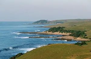 Scenic View of The Landilie Hills to Coffee Bay