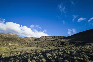 Scenic view from Moir Huts Camp, alpine zone, Mount Kilimanjaro, Kilimanjaro Region Scenic view from Moir Huts Camp, alpine zone, Mount Kilimanjaro, Kilimanjaro Region
