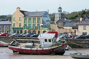 Images Dated 17th April 2015: Seaside resort Youghal, Moby Dick the film was partly filmed in Youghal, Ireland