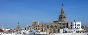 Seville Cathedral and the Giralda Bell Tower Seville Cathedral and the Giralda Bell Tower