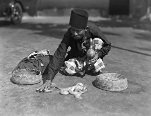 Singaporian Snake Charmer 1930