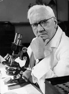 Sir Alexander Fleming Vintage Print