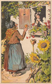Snow white, lithograph, published c. 1895 Snow white, lithograph, published c. 1895