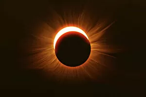 Light Natural Phenomenon Collection: Solar eclipse August 21 Wisconsin