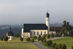 St Marinus and Anian pilgrimage church in Wilparting, Irschenberg community, Oberland St Marinus and Anian pilgrimage church in Wilparting, Irschenberg community, Oberland