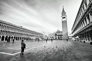 Venice Collection: St Marks Square and Cathedral Tower