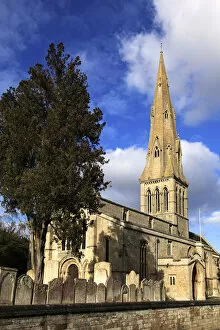 Images Dated 23rd March 2013: St Marys church, Ketton village