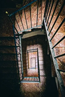 Spiral Stair Abstracts Gallery: The staircase