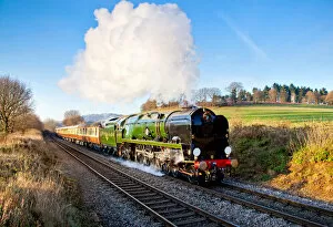 Images Dated 25th January 2013: Steam Train, pulling the Orient Express