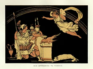 Stories from Virgil - Iris Appearing to Turnus Stories from Virgil - Iris Appearing to Turnus