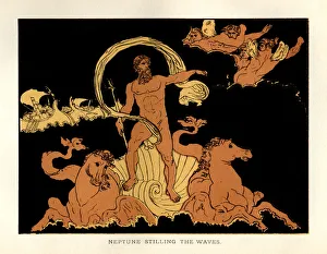 Stories from Virgil - Neptune stilling the waves Stories from Virgil - Neptune stilling the waves