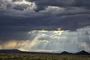 Related Images Gallery: Storm clouds over prairie, New Mexico, USA