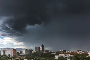 Storm over Tucson, south Arizona