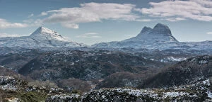 Images Dated 28th February 2016: Suilven and Canisp