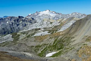 Summit of Mt Wildhorn with remnants of the glacier Glacier du Wildhorn, Bernese Alps Summit of Mt Wildhorn with remnants of the glacier Glacier du Wildhorn, Bernese Alps