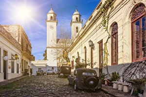 Colonia Del Sacramento Gallery: A sunny day in Colonia del Sacramento, Uruguay