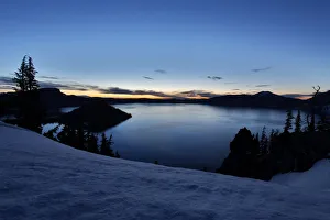 Sunrise at Crater Lake, Crater Lake National Park, Oregon, USA Sunrise at Crater Lake, Crater Lake National Park, Oregon, USA