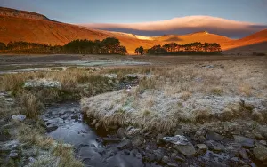 Sunrise hits Pen-Y-Fan in the Brecon Beacons Sunrise hits Pen-Y-Fan in the Brecon Beacons