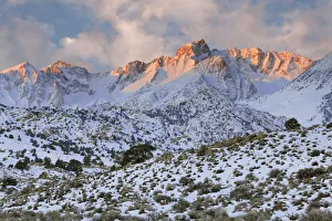 Sunrise on Mt. Humphreys, Sierra Nevada Mountains, California, USA Sunrise on Mt. Humphreys, Sierra Nevada Mountains, California, USA