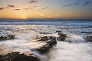 Sunrise over the sea - Cape Vidal, South Africa Sunrise over the sea - Cape Vidal, South Africa