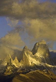 sunset, Fitzroy Massif, Patagonia, Argentina sunset, Fitzroy Massif, Patagonia, Argentina