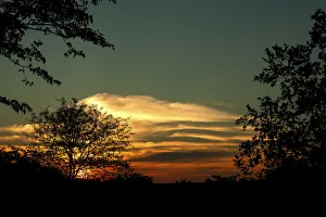 Sunset near the Pafuri Gate of the Kruger National Park, South Africa Sunset near the Pafuri Gate of the Kruger National Park, South Africa
