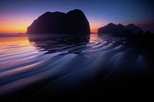 Sunset ripples
