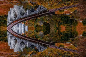 Travel Imagery Gallery: Surreal picture with mirror effect of stunning bridge with Moebius effect