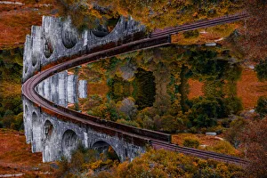 Travel Imagery Gallery: Surreal picture with mirror effect of stunning bridge with Moebius effect