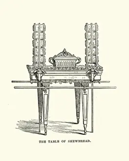 Table Of Showbread Art Prints, Posters & Puzzles