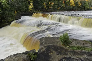 Tahquamenon Falls, Tahquamenon Falls State Park, Whitefish, Upper Peninsula, Michigan, USA Tahquamenon Falls, Tahquamenon Falls State Park, Whitefish, Upper Peninsula, Michigan, USA