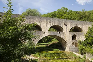Tauber Bridge, Rothenburg ob der Tauber, Tauber Valley, Franconia, Bavaria, Germany Tauber Bridge, Rothenburg ob der Tauber, Tauber Valley, Franconia, Bavaria, Germany