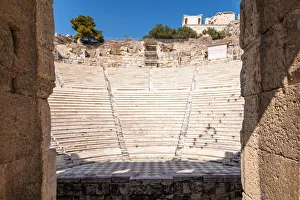 The theater of Herodes Atticus in Athens, Greece The theater of Herodes Atticus in Athens, Greece