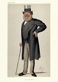 Thomas Edward Taylor, Vanity fair caricature, British Conservative Party politician Thomas Edward Taylor, Vanity fair caricature, British Conservative Party politician