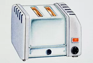 Breakfast Gallery: Toaster, illustration