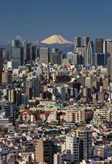 Tokyo cityscape with Mt. Fuji, Tokyo, Japan Tokyo cityscape with Mt. Fuji, Tokyo, Japan