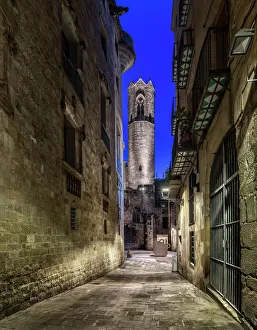 Tower of Torre de Santa Agata chapel (Barcelona) Tower of Torre de Santa Agata chapel (Barcelona)