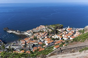 Townscape of Porto de Camara de Lobos, Funchal, Porto de Camara de Lobos, Ilha da Madeira Townscape of Porto de Camara de Lobos, Funchal, Porto de Camara de Lobos, Ilha da Madeira