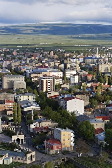 Townscape, view from citadel, Kars, Kars Province, Eastern Anatolia Region, Anatolia, Turkey Townscape, view from citadel, Kars, Kars Province, Eastern Anatolia Region, Anatolia, Turkey