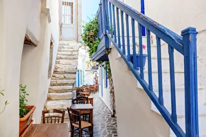 Traditional Greek houses in Naxos, Greece Traditional Greek houses in Naxos, Greece