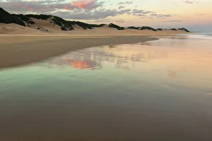 Tranquil and Beautiful Ocean Landscape on the beach of Kenton-On-Sea Tranquil and Beautiful Ocean Landscape on the beach of Kenton-On-Sea