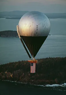 Transatlantic Balloon Quest Print - October 10th, 1977