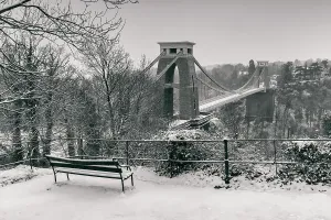 Bristol Cityscape Photography Prints: Clifton Suspension Bridge Meeting Place
