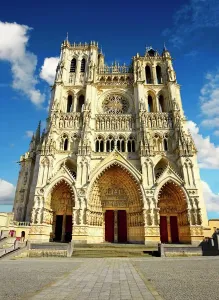 Prints of Gothic Amiens Cathedral, Notre Dame d Amiens, UNESCO World Heritage Site, Amiens, France, Europe Paris Prints: Amiens Cathedral Print, UNESCO World Heritage Site